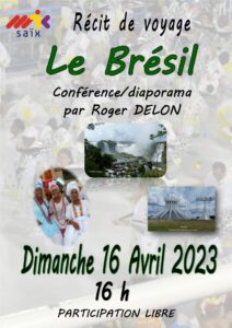 Diaporama d&rsquo;un récit de voyage au Brésil