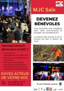 Devenez bénévoles