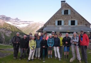 Les randonneurs à Gavarnie