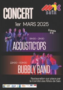 Concert du 1er Mars 2025