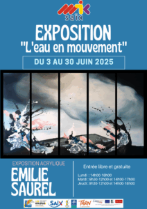 Exposition : « L&rsquo;eau en mouvement »