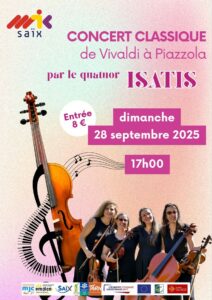 Concert « de Vivaldi à Piazolla »