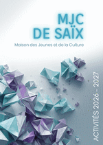 Le programme des activités de la MJC est disponible